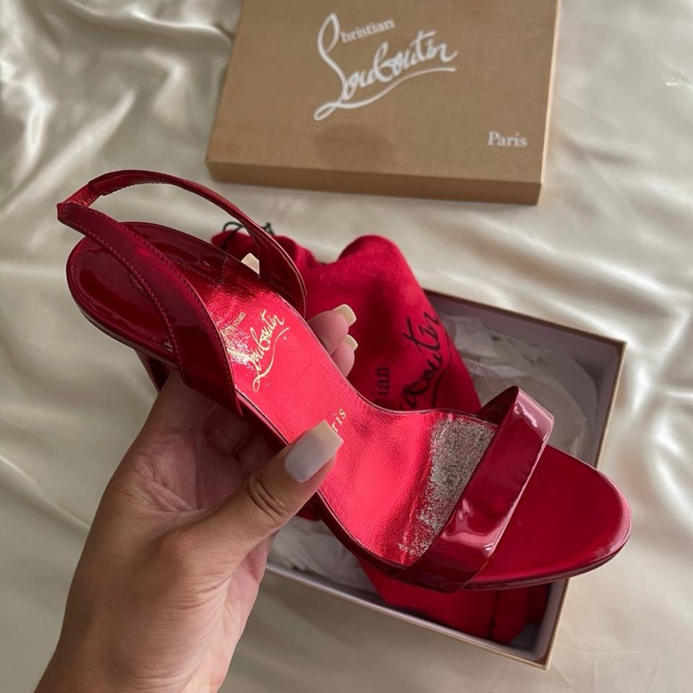 Louboutin heels minor wear & tear